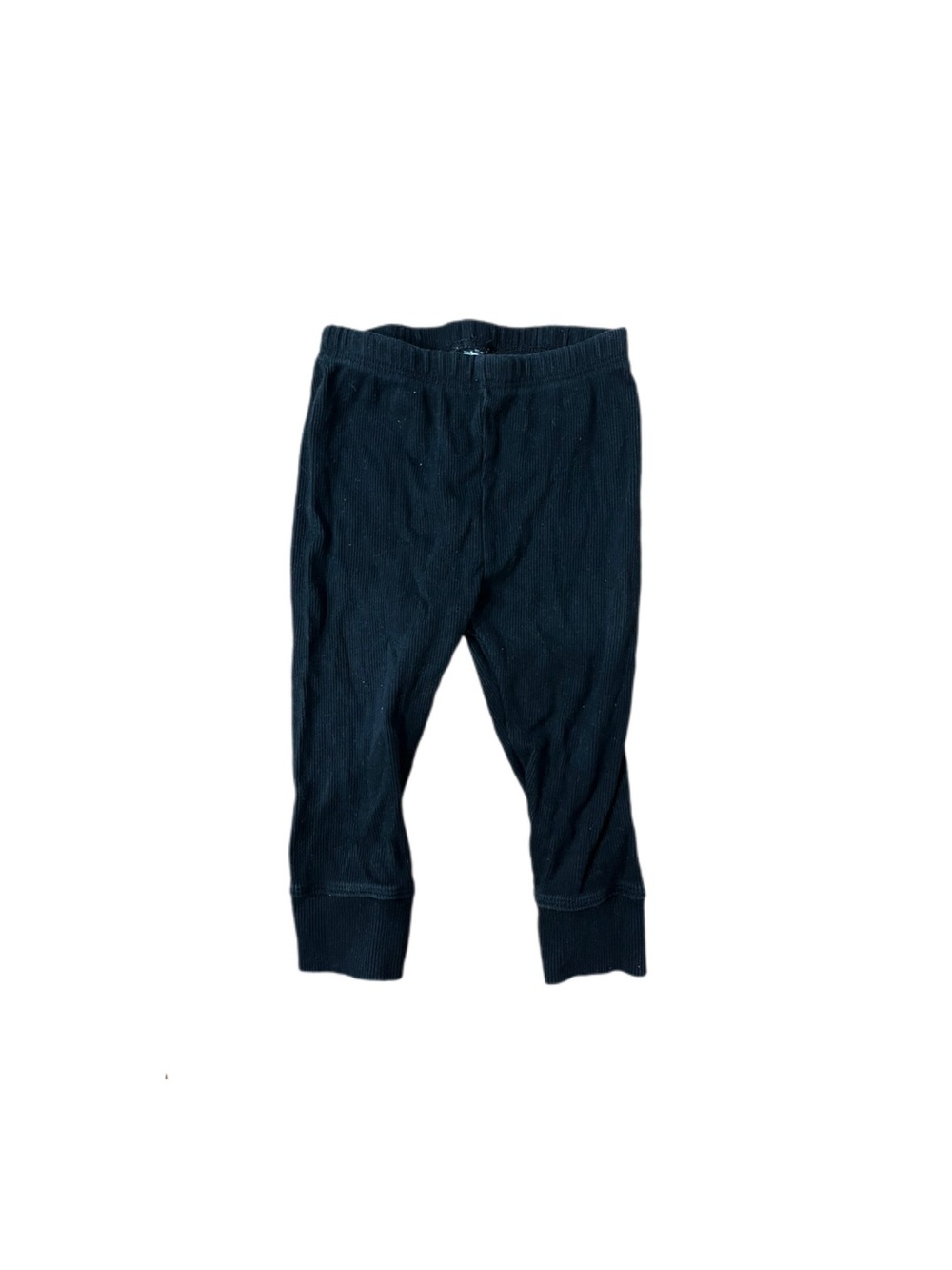 Zara Baby 12-18m Black Ribbed Leggings